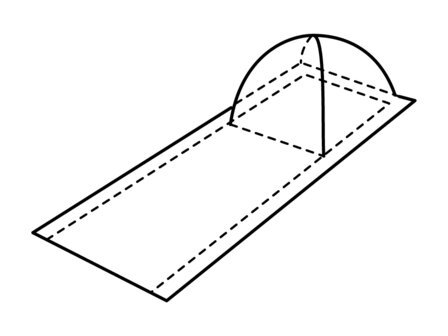 Care Plus Moustiquaire Pop Up Dome - Impr&eacute;gn&eacute;e